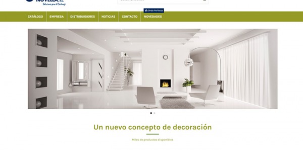 Nueva web de Montes Novella